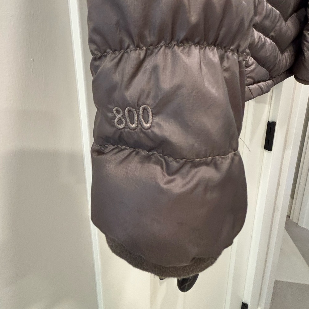 The North Face Gray Puffer Jacket - Picture 5 of 7
